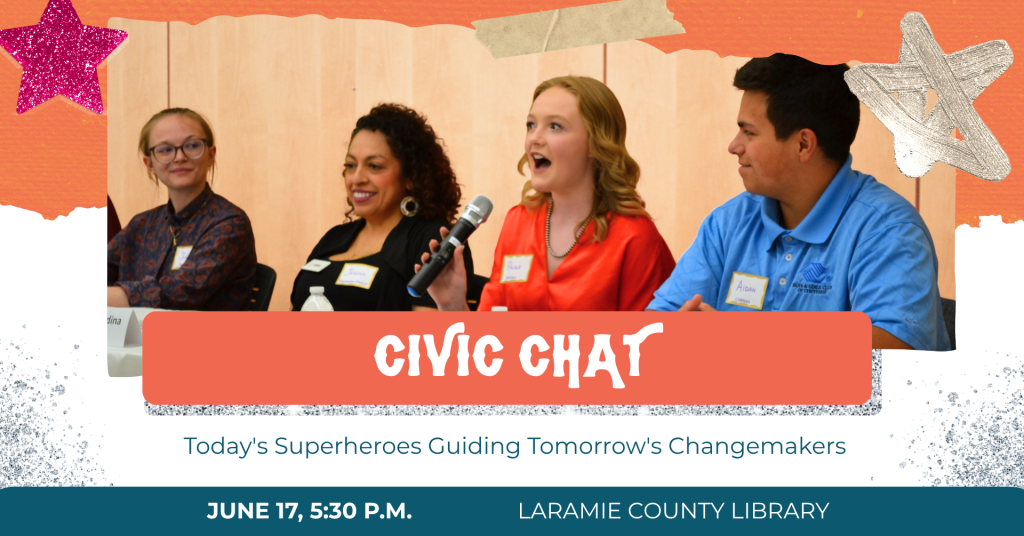 Civic Season Event - Civic Chat: Today's Superheroes Guiding Tomorrow's Changemakers 1 2 Civic Chat