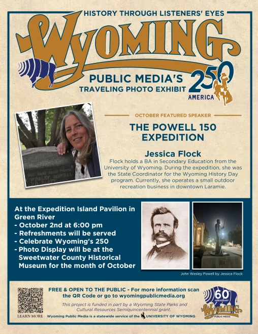 Wyoming photo exhibit event announcement