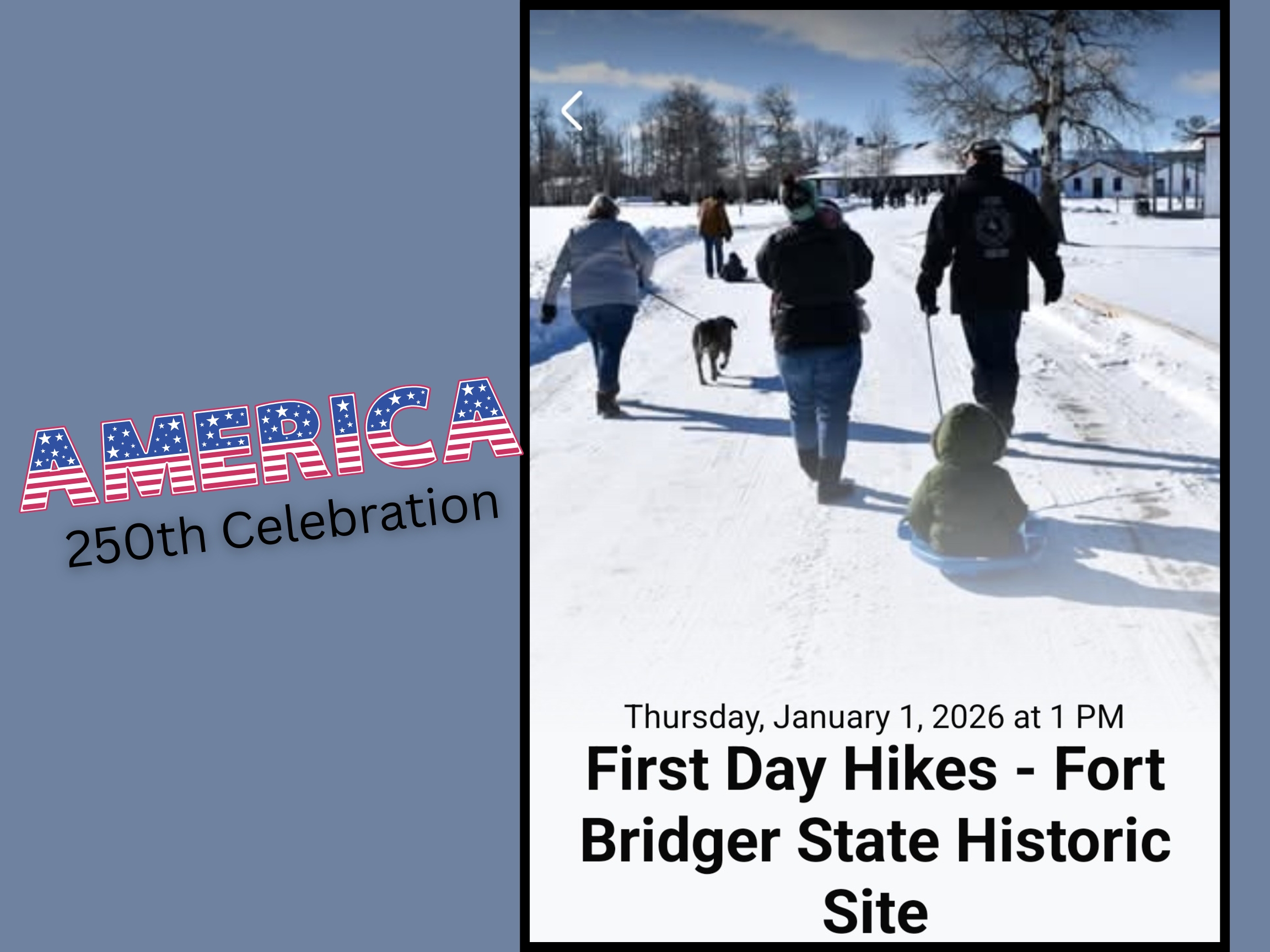 First Day Hikes at Fort Bridger State Historic Site